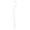 Toothbrush for braces, implants and dentures, White